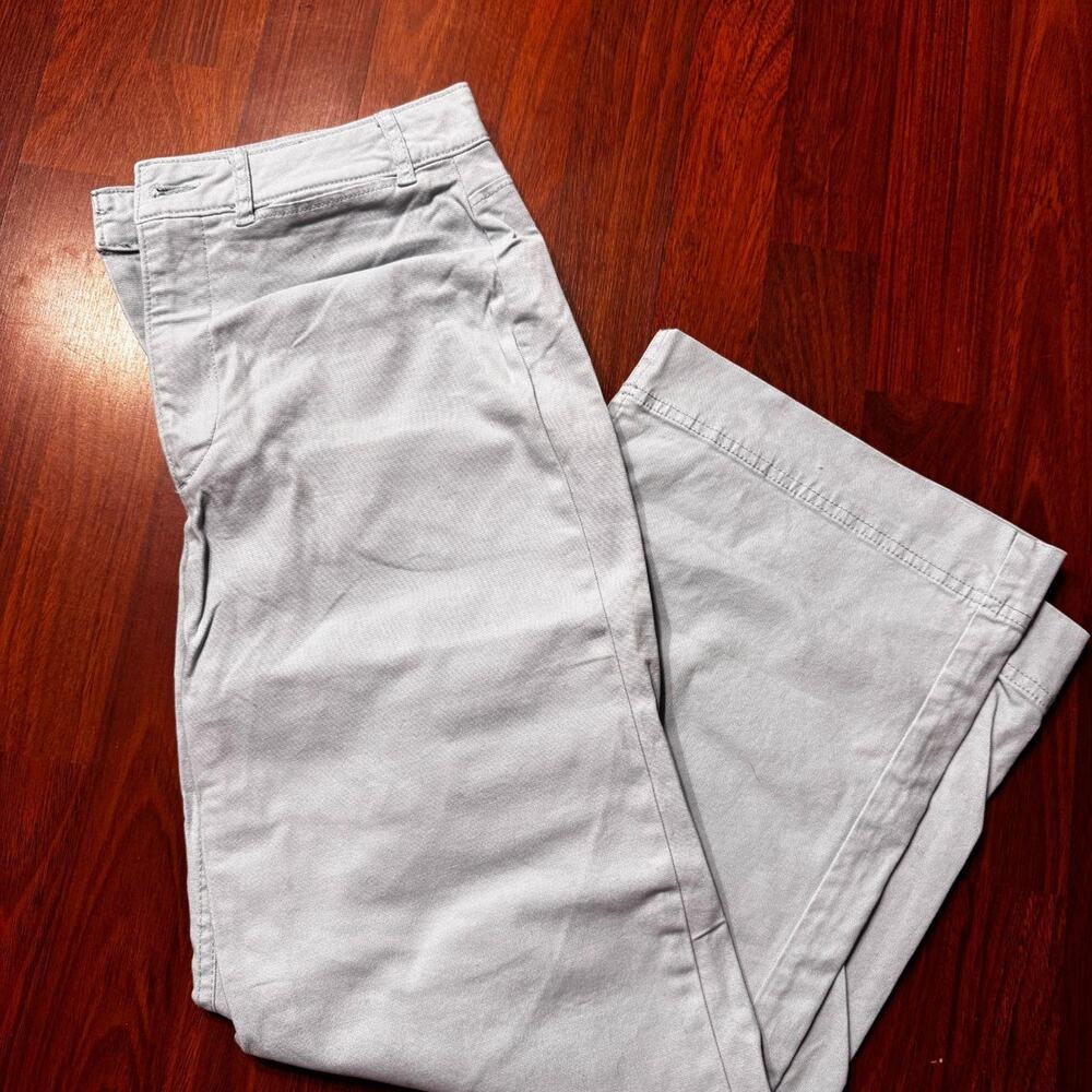 Old navy cropped wide leg pants